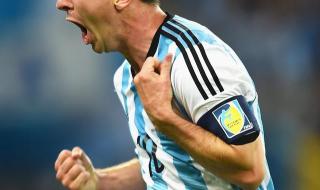 梅西14年世界杯进球